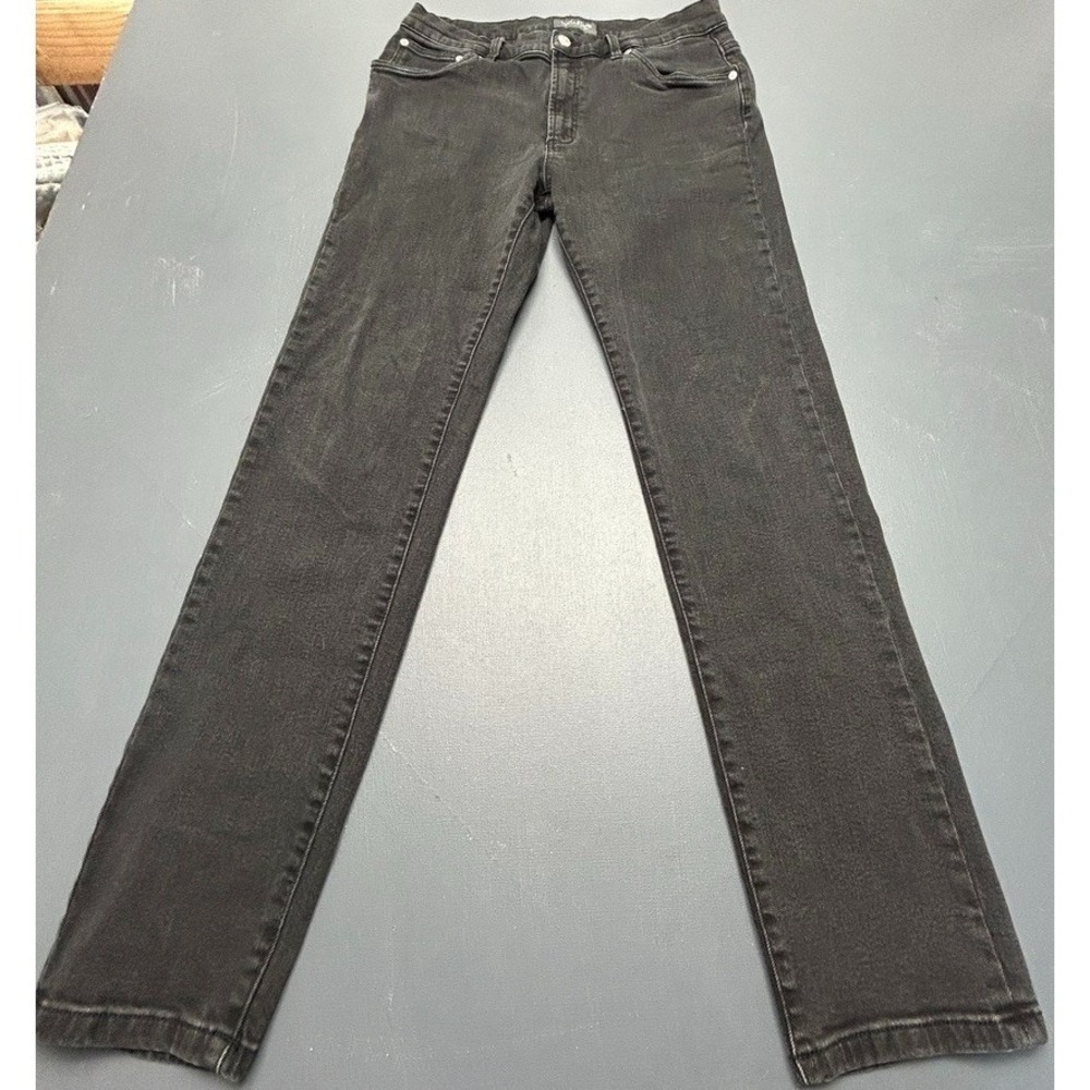 Slate & Stone Mercer Skinny Jeans Men's 32x32 Black Stretch Denim Streetwear